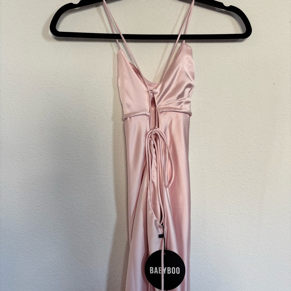 Babyboo Malika Maxi Pink Dress Blush NWT - Picture 6 of 7